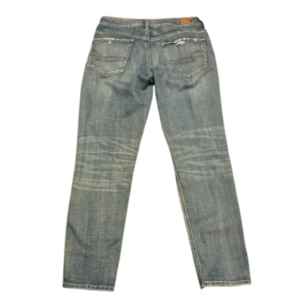 American Eagle Outfitters Tomgirl Distressed Jeans Size 6 - Picture 7 of 11